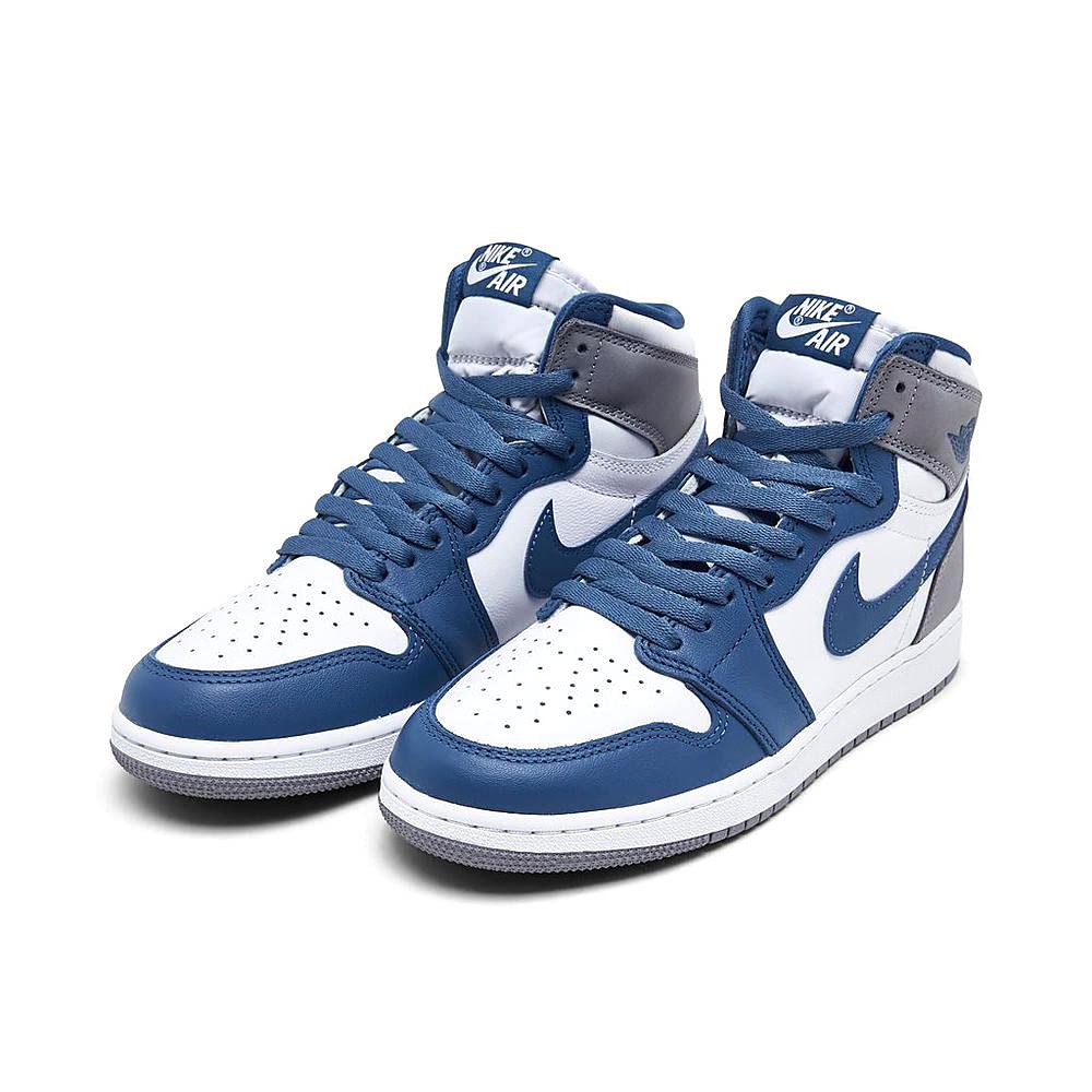 Jordan Youth Jordan 1 Retro High OG GS FD1437 410 True Blue - Size 7Y True Blue/White-cement Grey 7 Big Kid