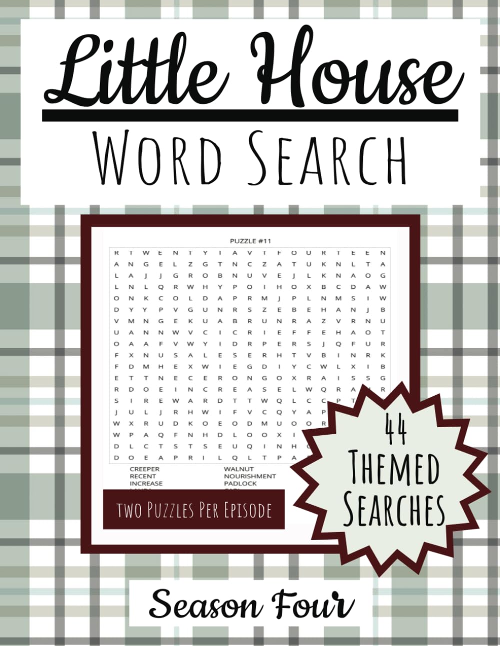 Little House Word Search: Season Four