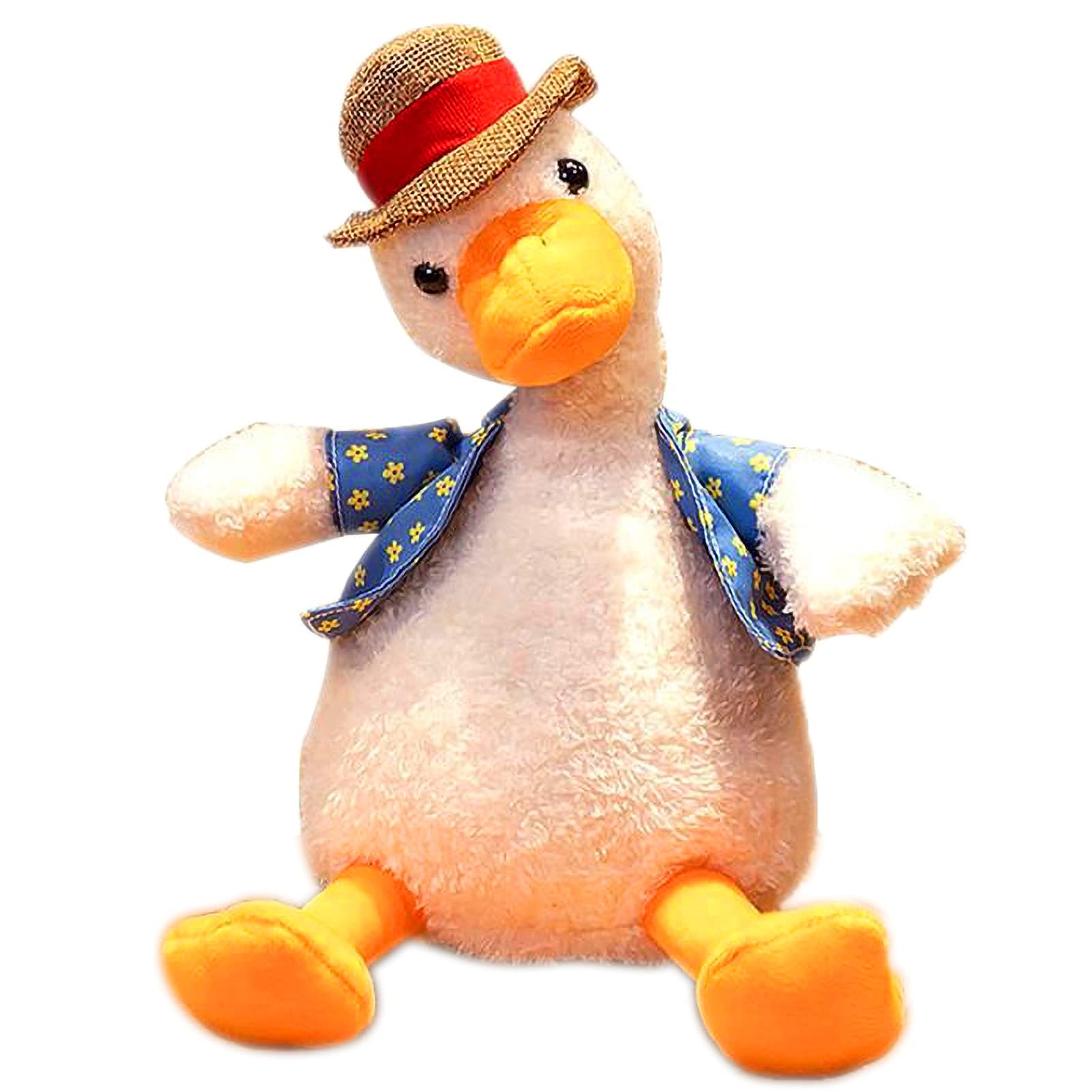 Talking Plush Duck Electronic Interactive with Singing Repeat Functions Perfect Birthday Holiday for All Ages