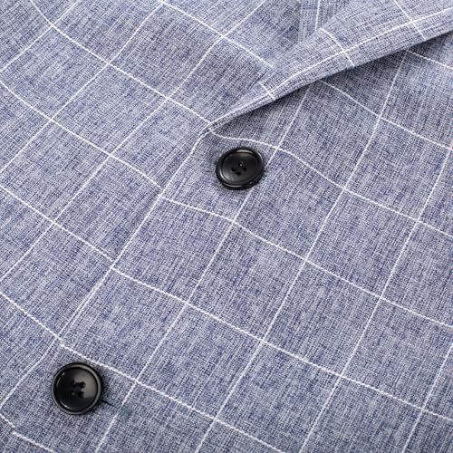 PJ PAUL JONES Mens Casual Sport Coats Two Buttons Lightweight Business Sport Blazer - Image 4