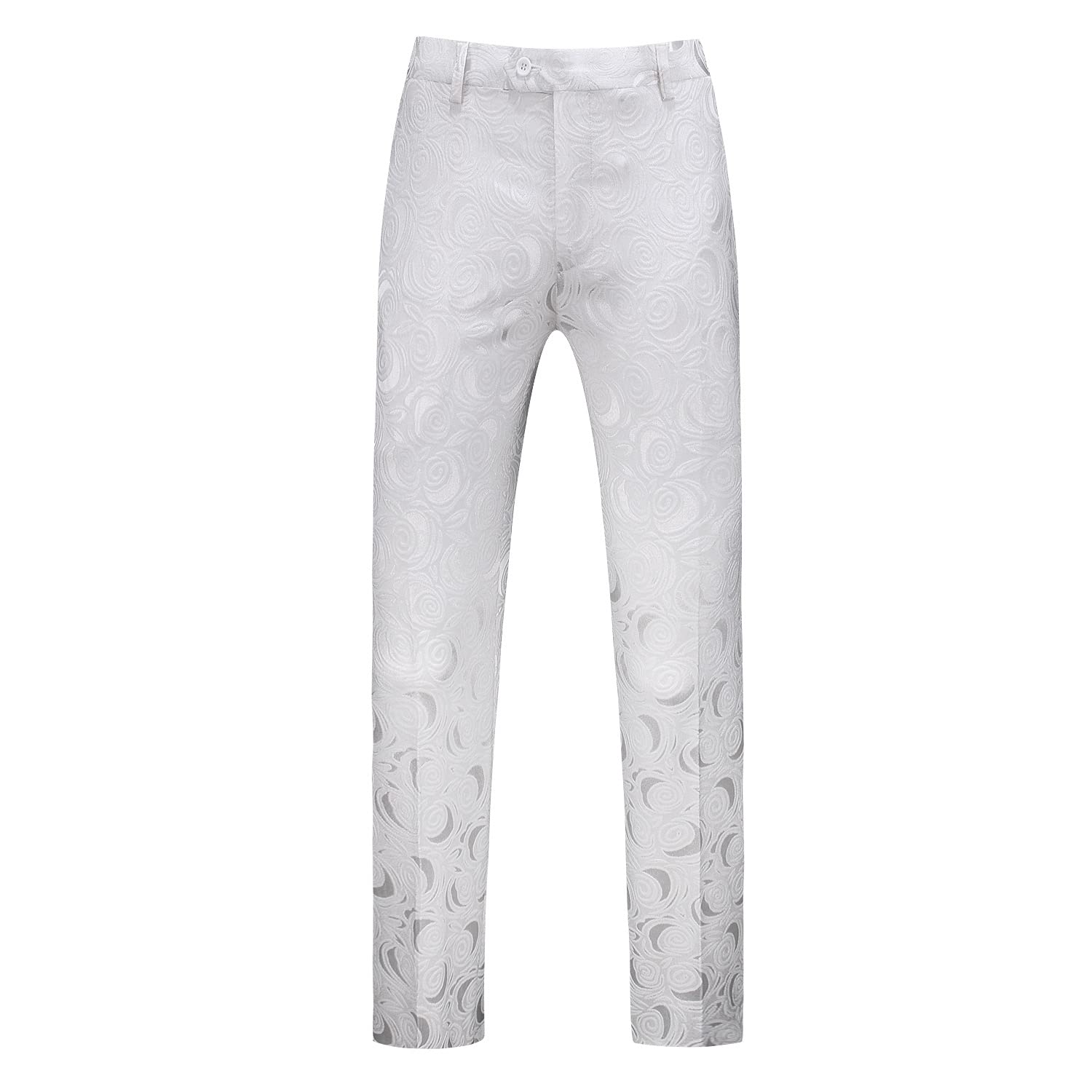 MOGU Floral Dress Pants for Men