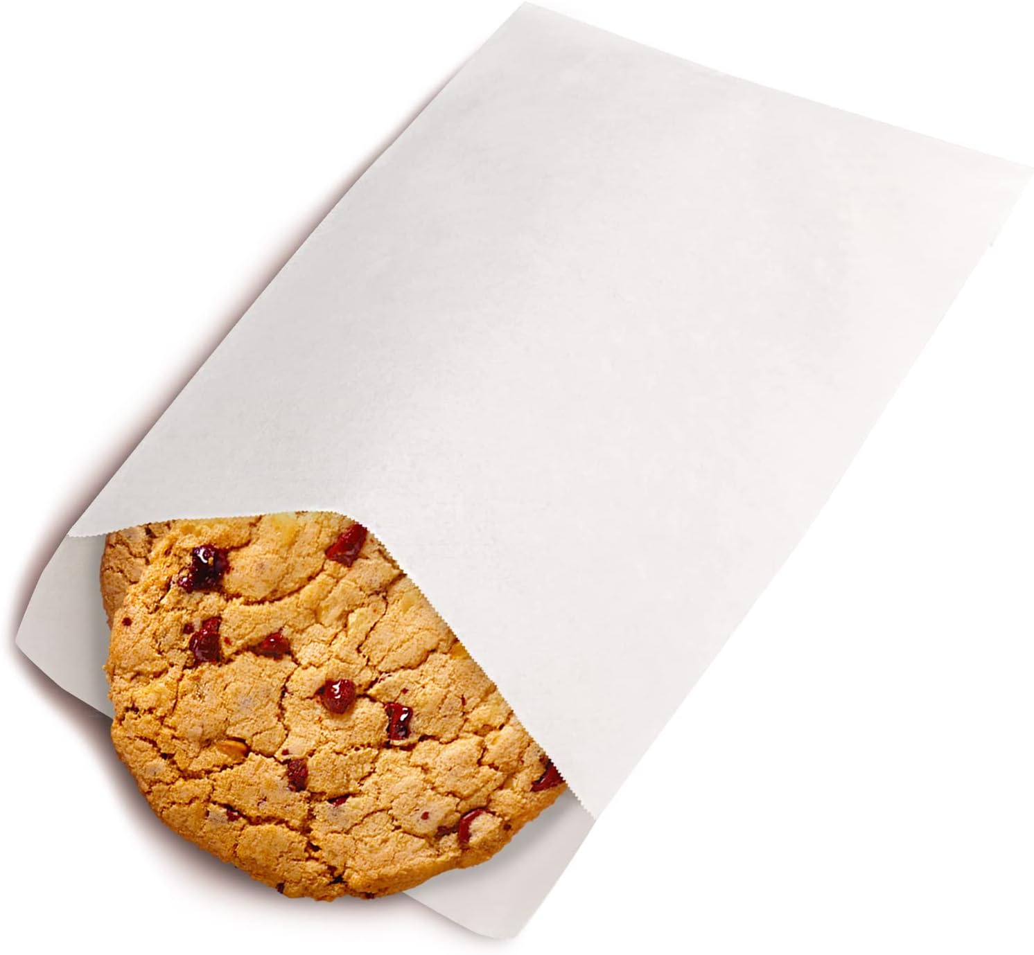 LazyMe White Wax Paper Bags Glassine Bags 4x6 Inch 100 Pack