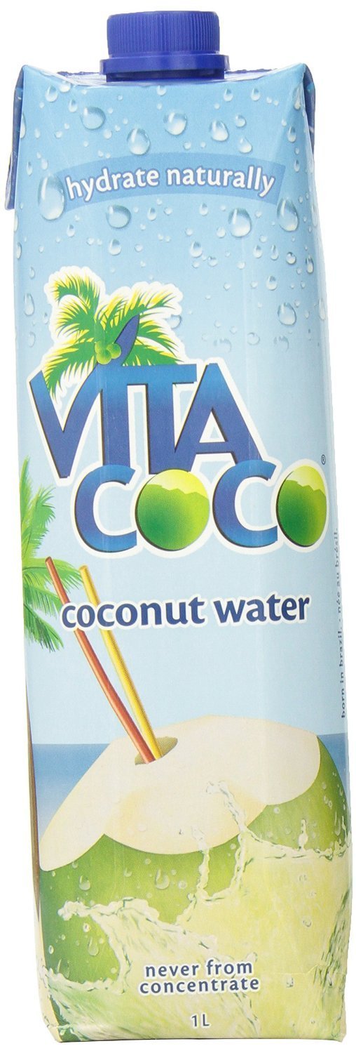 Vita Coco 100% acqua di cocco naturale 1000 ml x 3 (confezione da 3)