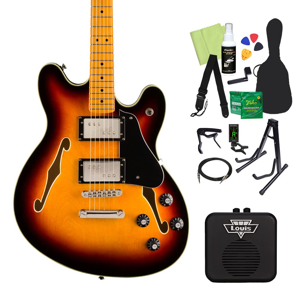 Amazon | Squier by Fender Classic Vibe Starcaster エレキギター 