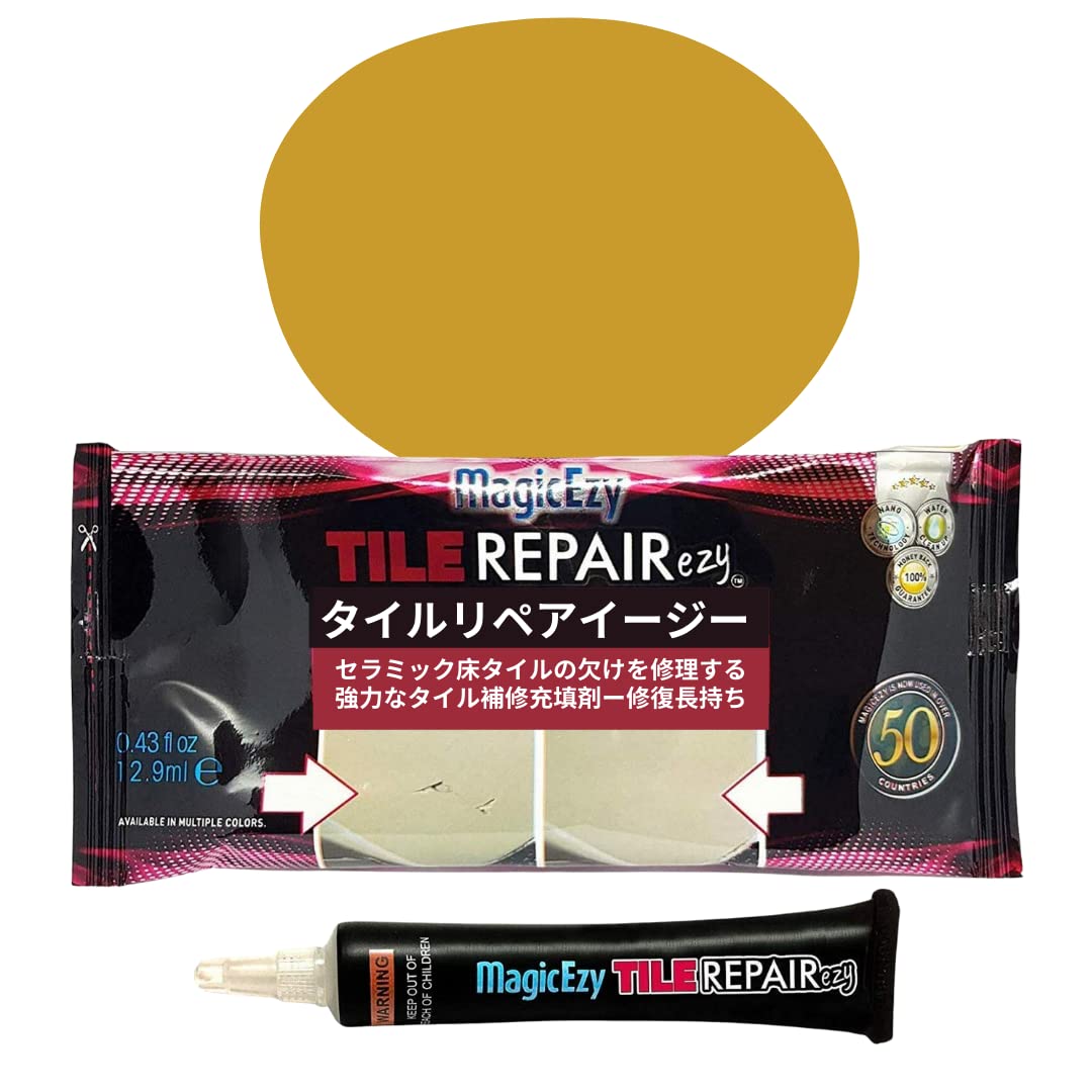 Buy MagicEzy Tile RepairEzy (Gold) Ceramic Tile Chip Repair Filler