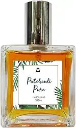 Essência do Brasil - Perfume Masculino Patchouli Puro 100ml - Com Óleo Essencial Natural