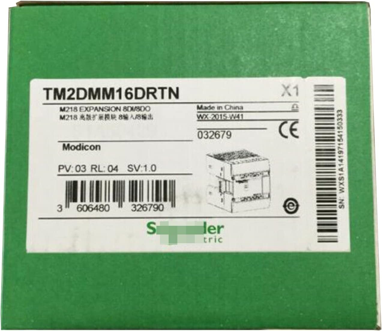TM2DMM16DRTN módulo digital E/S para PLC controlador lógico programable en caja cerrada con garantía