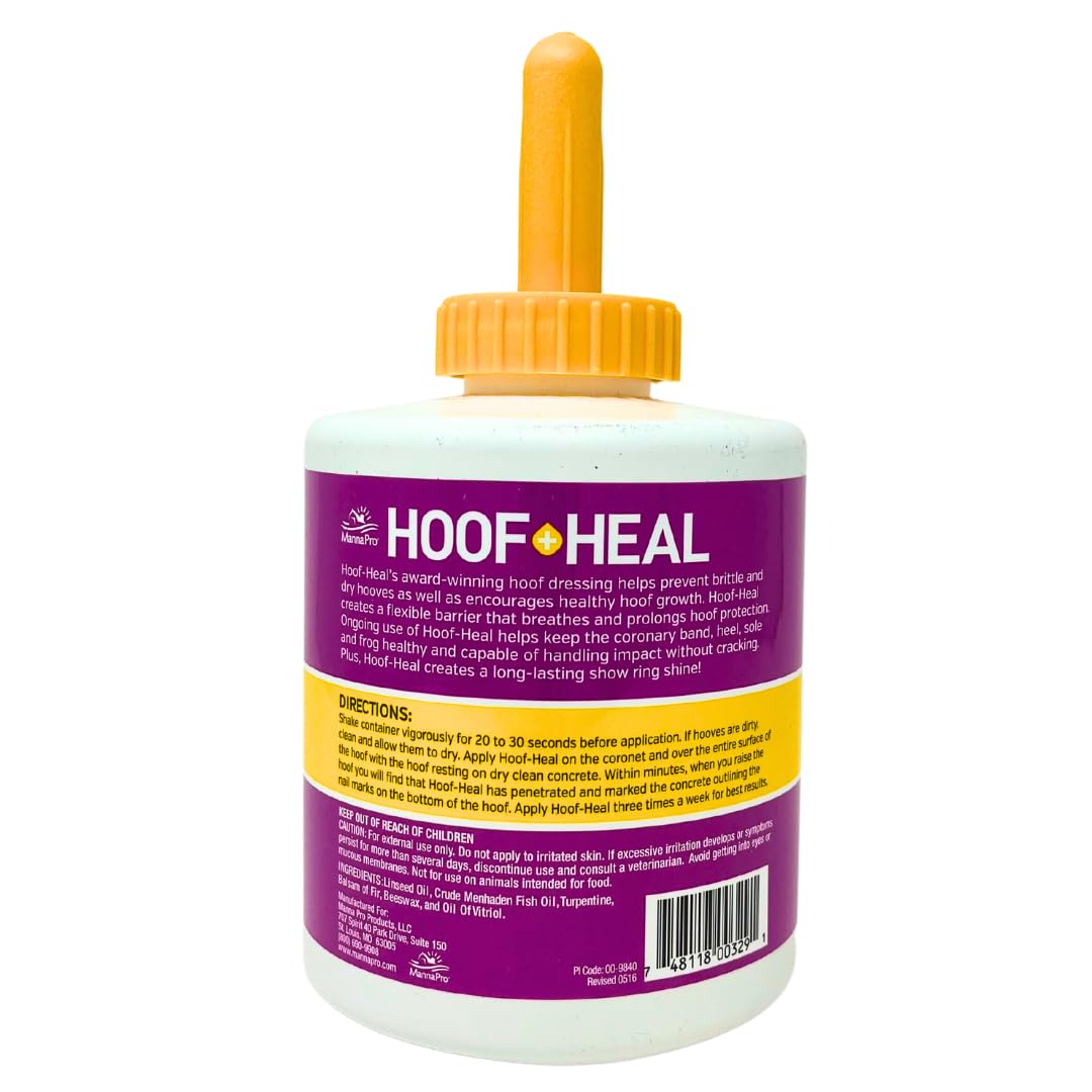 Hoof Heal Conditioning Dressing – 32 fl oz | Deep-Penetrating Hoof Conditioner with Natural Oils & Antimicrobial Protection - image 2