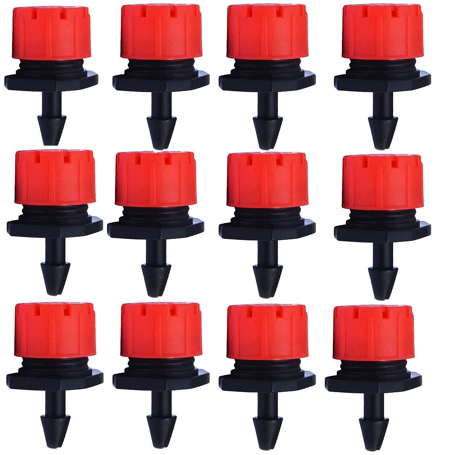 Ascension Drip Irrigation Plastic Accessories Agro Drip Irrigation Garden Watering Plants Emitters For Garden Agro Drip Irrigation Tools (15Pcs Emitters)
