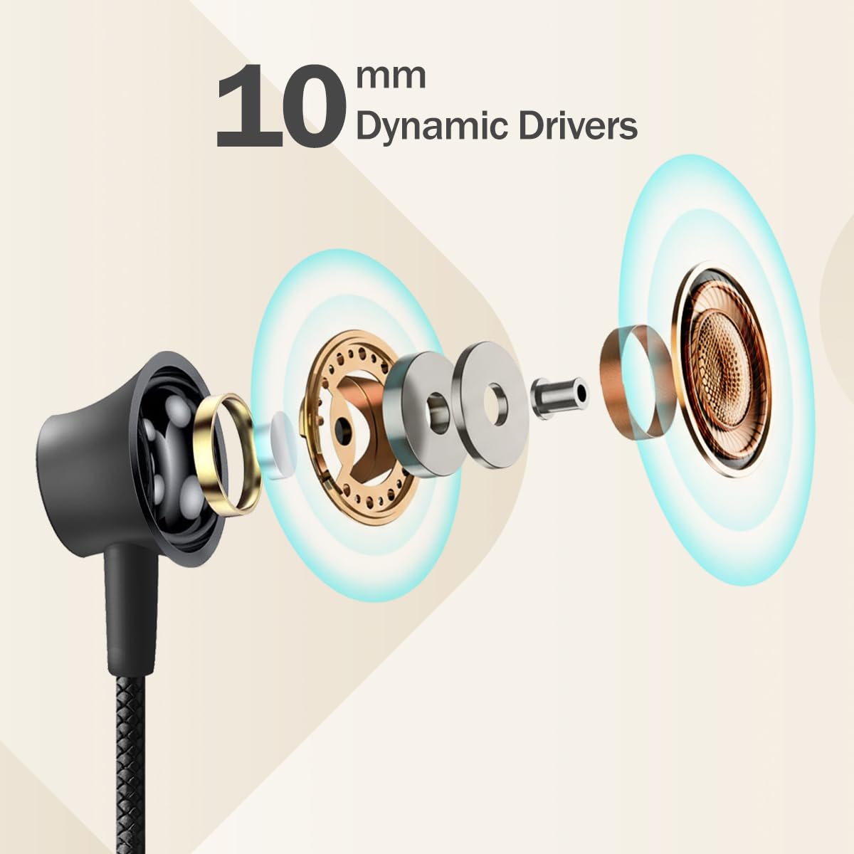 pTron Boom Play X5 Wired Earphones - Black -3 pTron Boom Play X5 Wired Earphones - Black -3