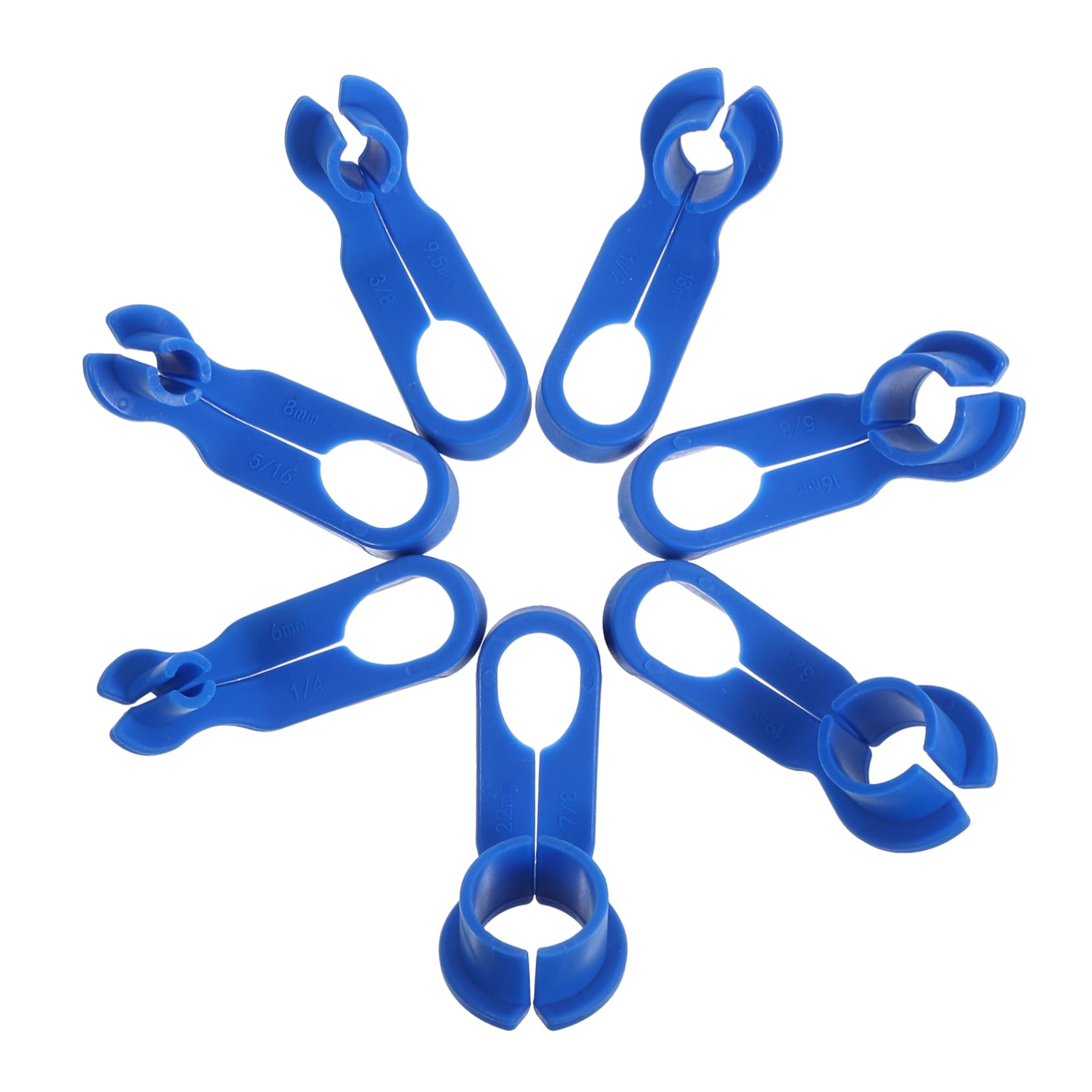 Beatifufu Auto Transmission Line Disconnect Tool Set 7pcs Fuel Line Tools Oil Disconnect Pliers for Cars Air Conditioning Maintenance