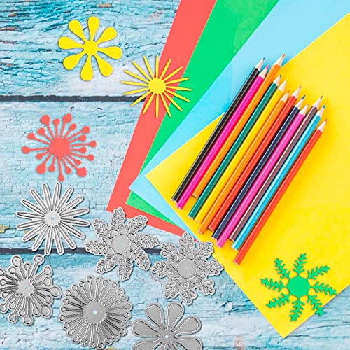 Flowers Dies Cut , Metal Cutting Dies 3D Scrapbooking Embossing Folder Stencil Metal Dies for Paper Crafting & Card Making Photo Album Decorative - Thumbnail 6