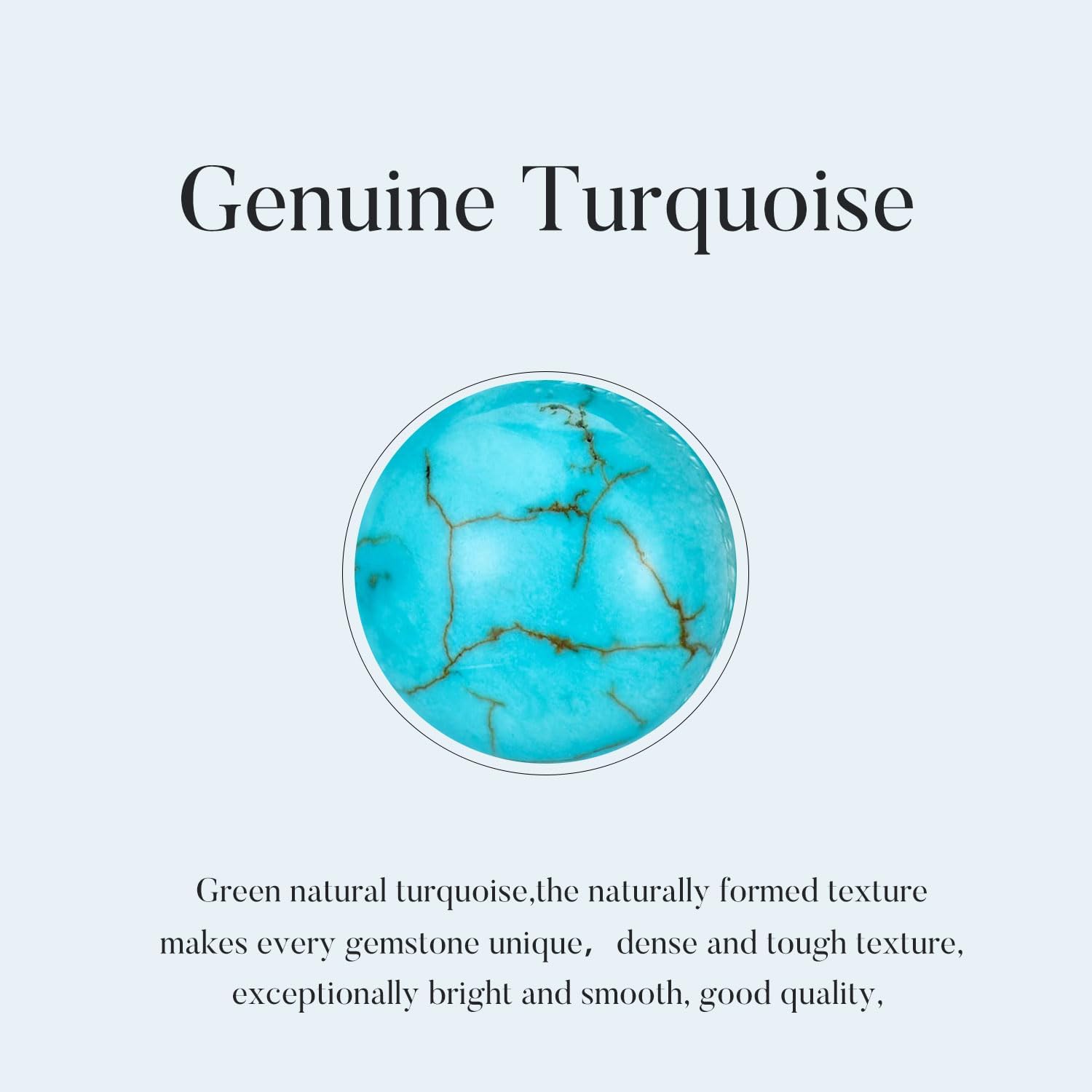 9x7mm Genuine Turquoise Rings for Women 925 Sterling Silver Native American Style Southwest Vintage Ring Jewelry for Her Wife Mom - Image 6