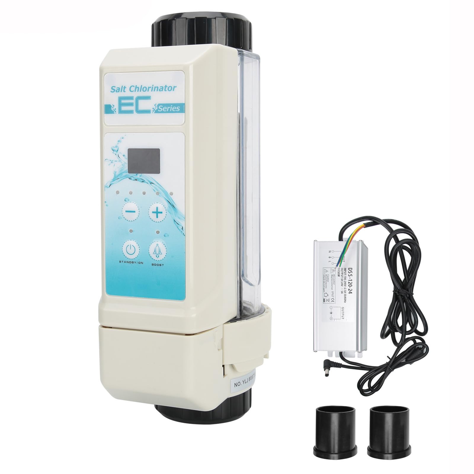 Générateur de chlore salé de piscine, électrolyseur autonettoyant, chlorinateur d'eau salée pour piscine