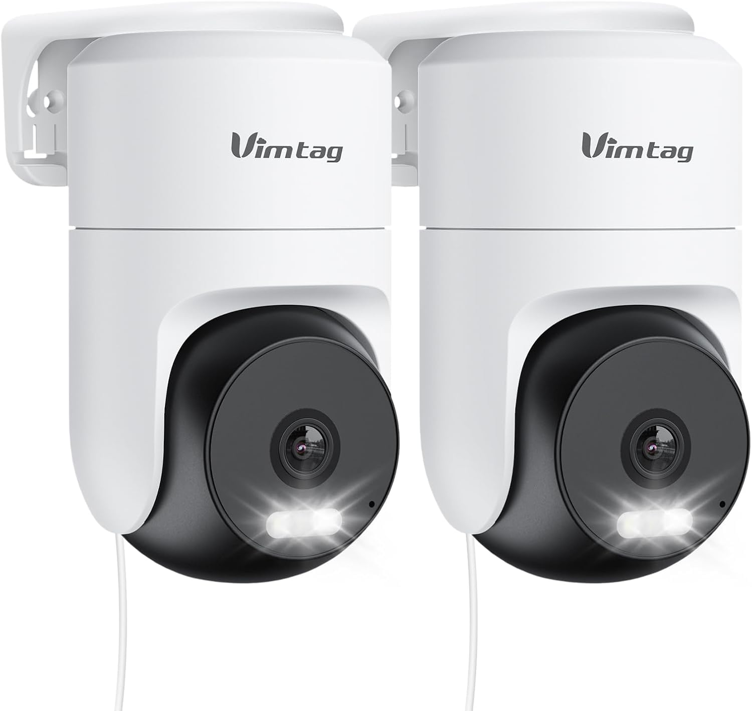 2.5K Caméra Surveillance WiFi Exterieure avec Fil, Caméra Exterieur 360° PT, 2.4G/5GHz, Vision Nocturne Couluer, Détection de Personne, Audio Bidirectionnel, Étanche IP66, Compatible avec Alexa