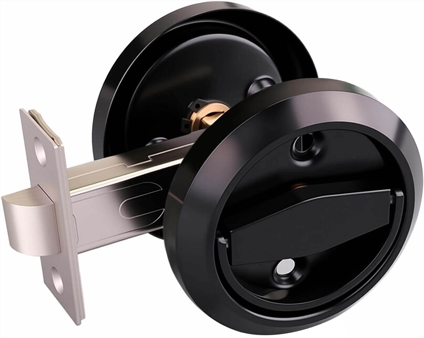 Recessed Door Knob - Keyless Stainless Steel -1