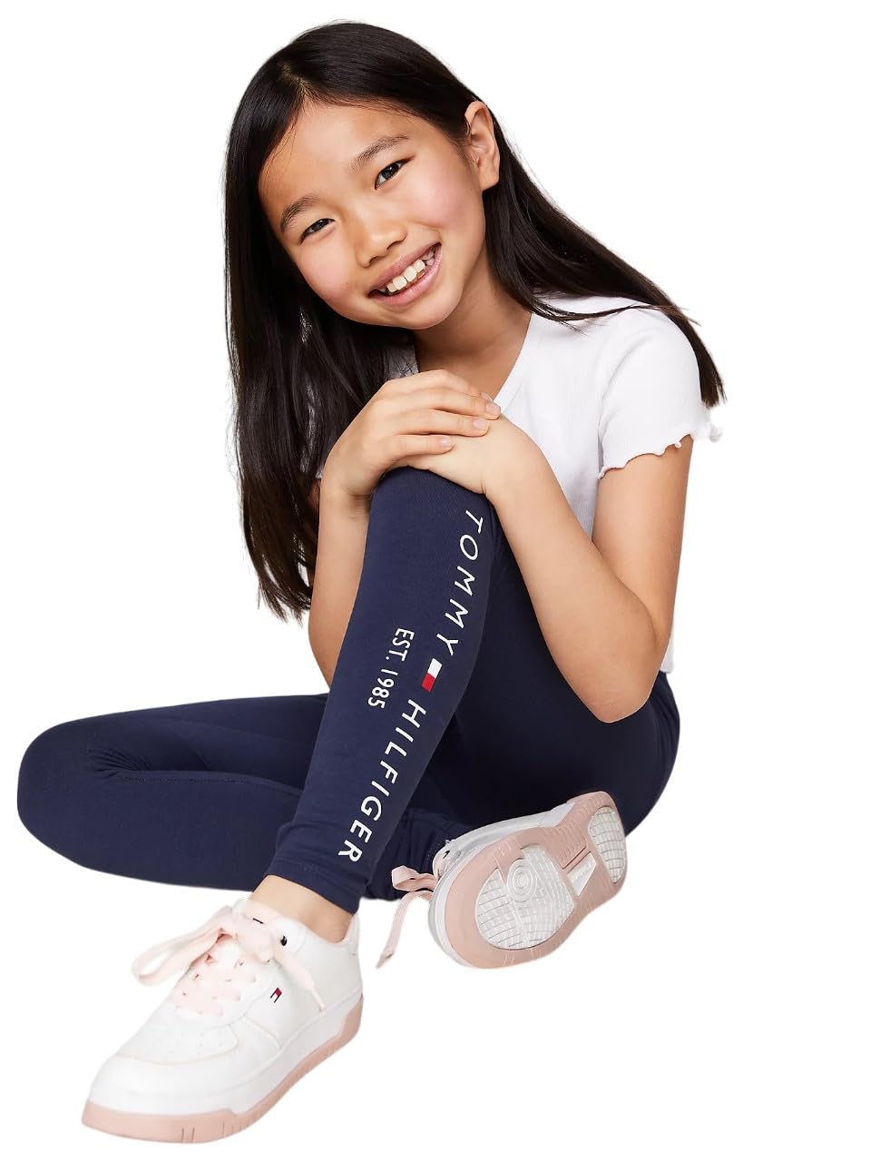Tommy Hilfiger Leggings Bambine e Ragazze