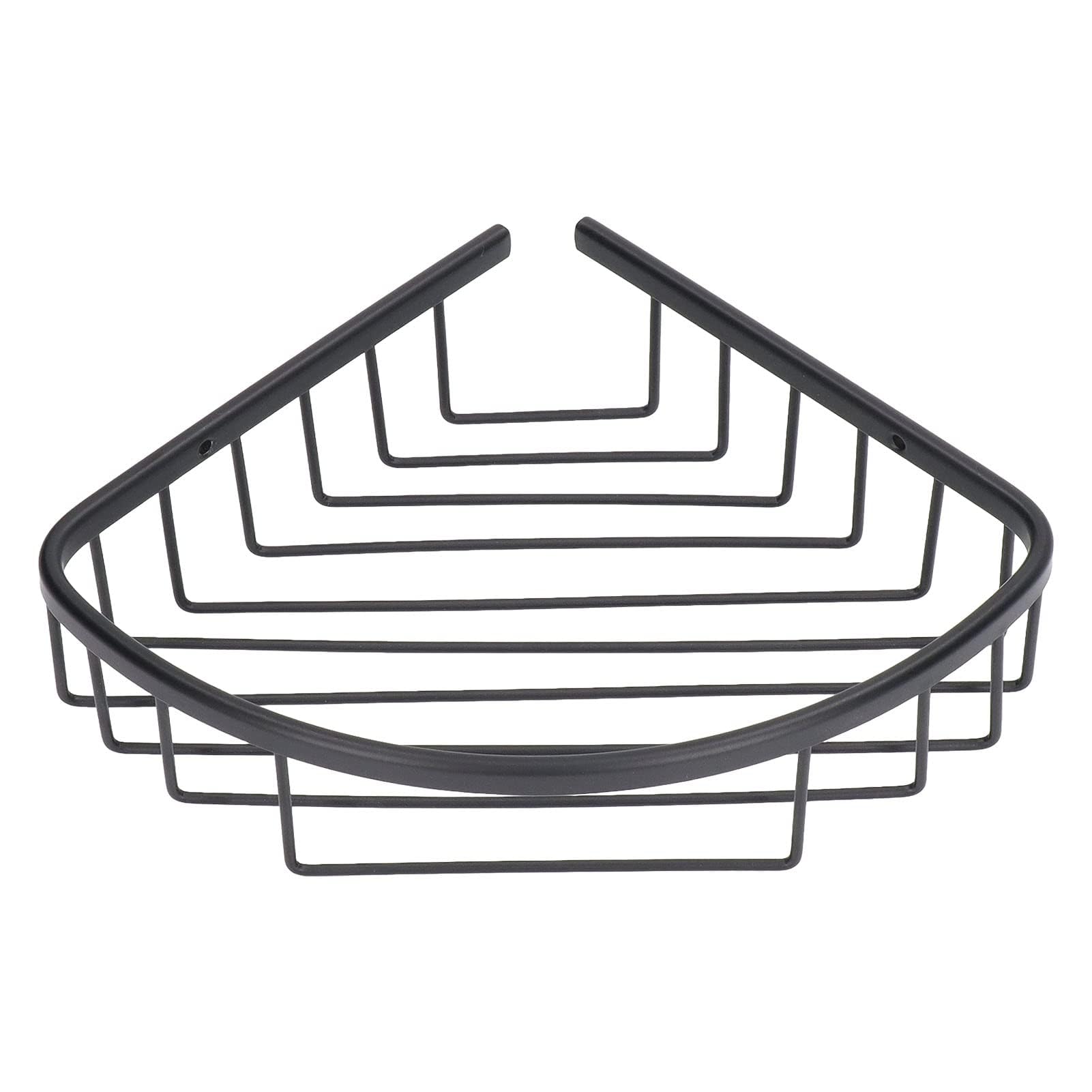 XHTLLO Corner Shower Caddy Triangular Stainless Steel Wall Mounted Bathroom Shelf Sophisticated Appearance Shower Corner Shelf for Bathroom