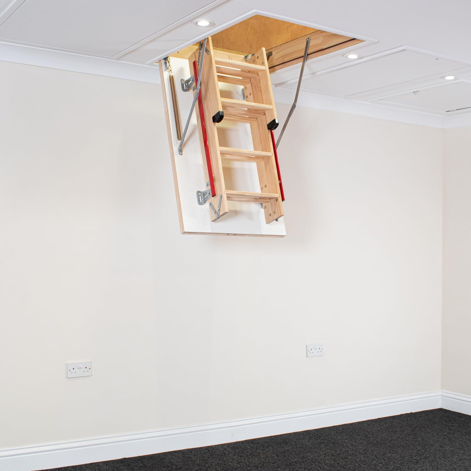 Dachbodenleiter von BPS Access Solutions, mit beidseitigem Handlauf (1100 x 545mm)
