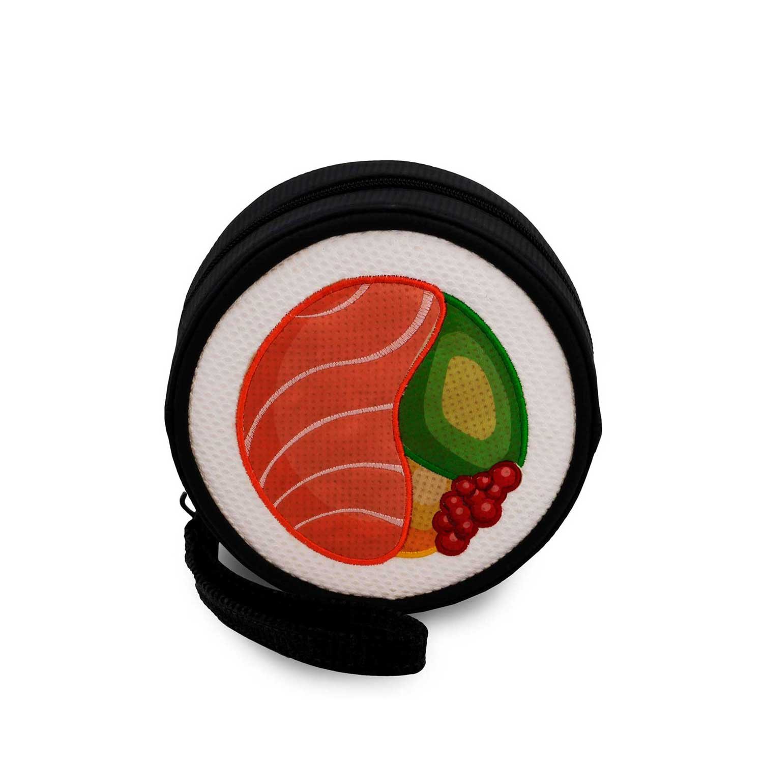 Oh My Pop! Maki -Portmonetka Sushi, Czarna, 9 x 9 cm