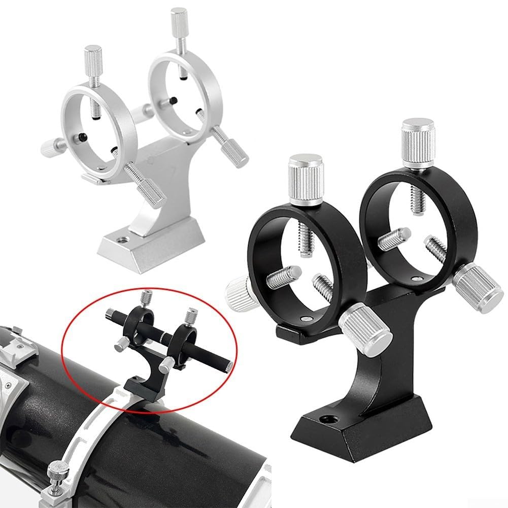 Support de pointeur réglable pour télescope astronomique avec coussinet de protection (Noir)