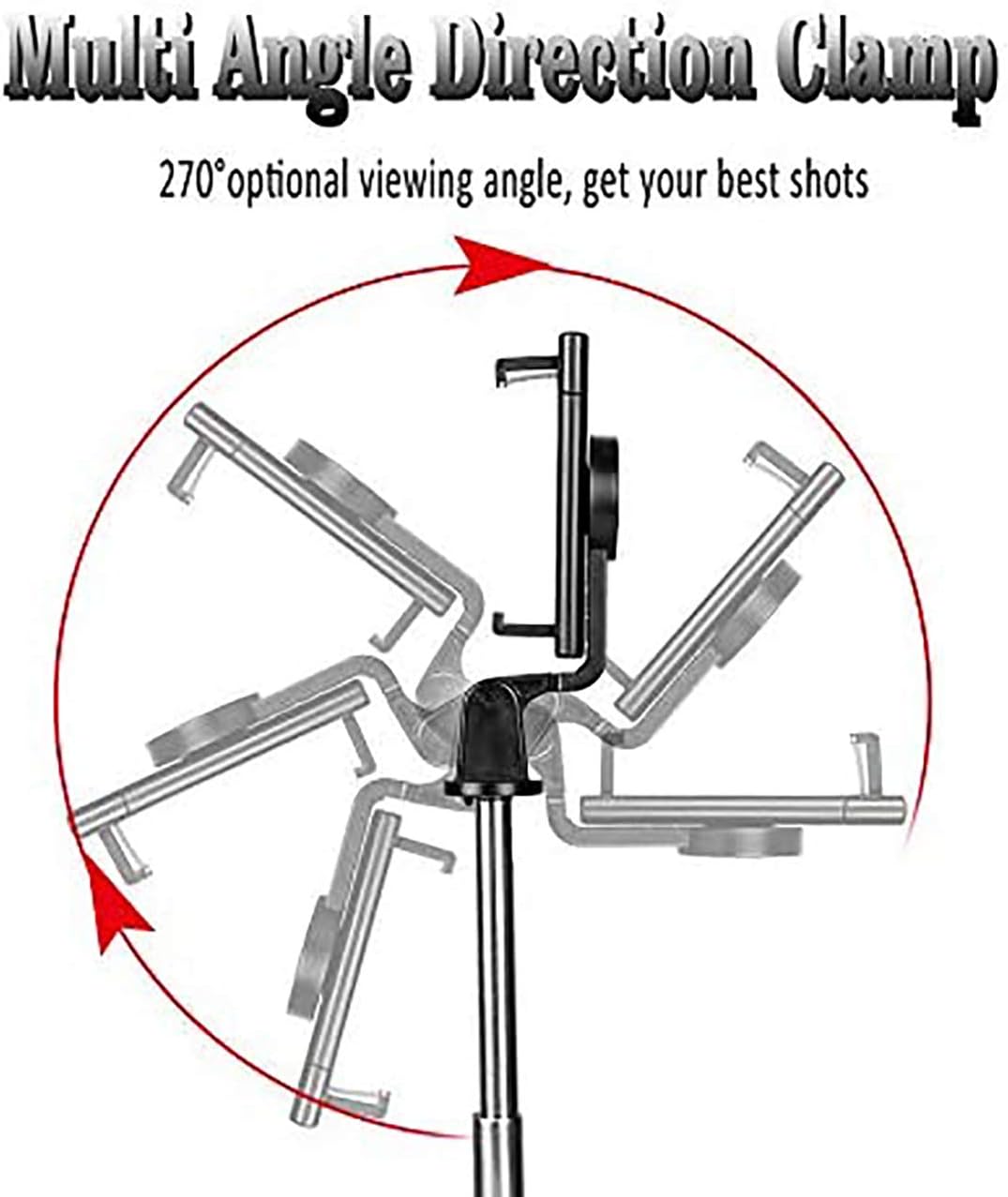 Best Seller Selfie Stick Tripod with Removable Wireless Bluetooth Remote Shutter Compatible,Mini Pocket Selfie Stick for iPhone 11/XR/X/8/8P/7/7P/6s/6 Samsung Galaxy S9/8/7 Note 9/8/7 Nubia