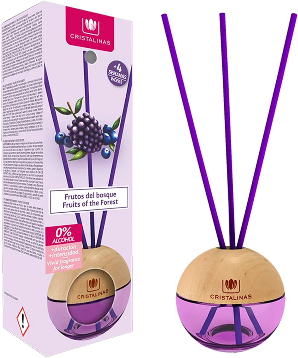 CRISTALINAS Air Freshener, Reed Diffuser, 0 a;cohol, 20ml / 4 weeks