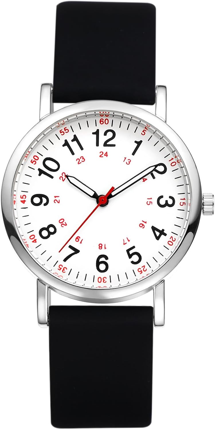 Ceas de damă Avaner din silicon, vedere frontală