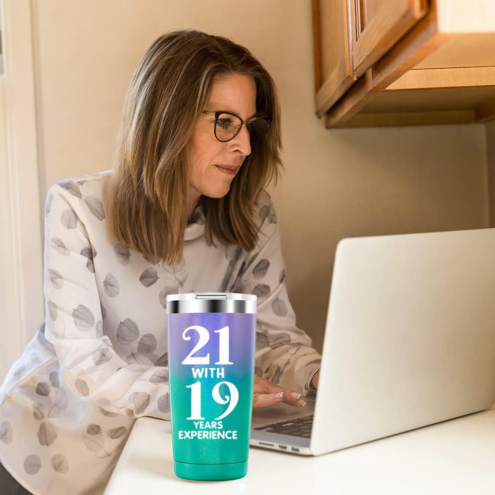 40th Birthday Gifts for Women, 40 Birthday Decoration,Gifts For Women Turning 40, 40 Years Old Birthday Gifts for Her, Mom, Wife, Sister, Friends 20oz Tumbler - Image 4