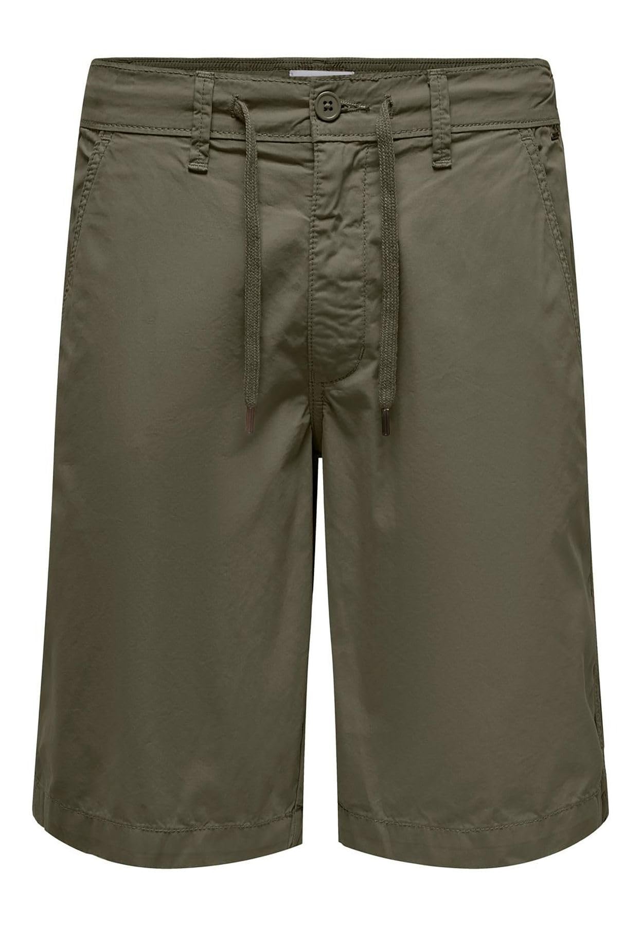 ONLY & SONS Herren ONSLOC 0157 Shorts 22029213,Olive Night,M