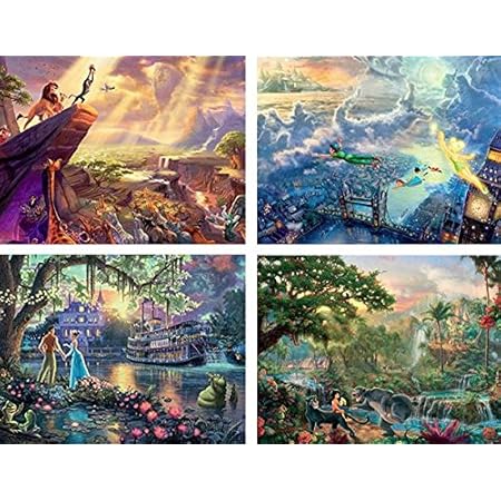 Amazon Disney ﾃﾞｨｽﾞﾆｰ ｸﾗｼｯｸﾊﾟｽﾞﾙｾｯﾄ 500ﾋﾟｰｽ 4 ﾗｲｵﾝｷﾝｸﾞ ﾃｨﾝｶｰﾍﾞﾙとﾋﾟｰﾀｰﾊﾟﾝ ﾌﾟﾘﾝｾｽと魔法のｷｽ ｼﾞｬﾝｸﾞﾙ ﾌﾞｯｸ 並行輸入品 並行輸入品 ジグソーパズル おもちゃ
