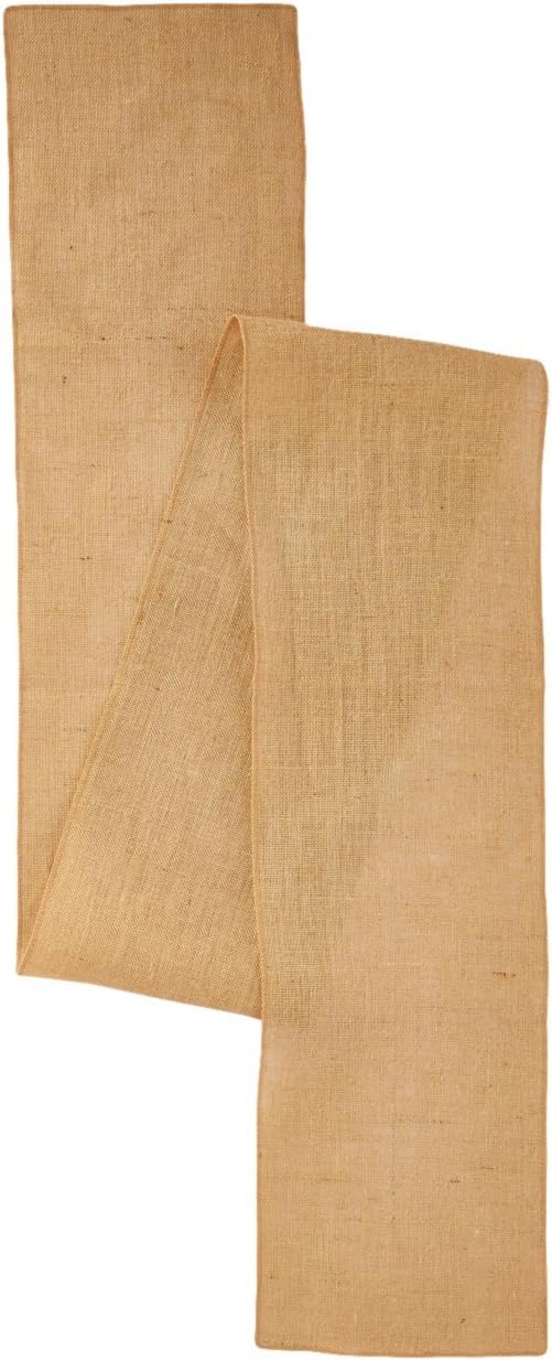 ArtOFabric Burlap Table Runner 12 Inches X 108 Inches