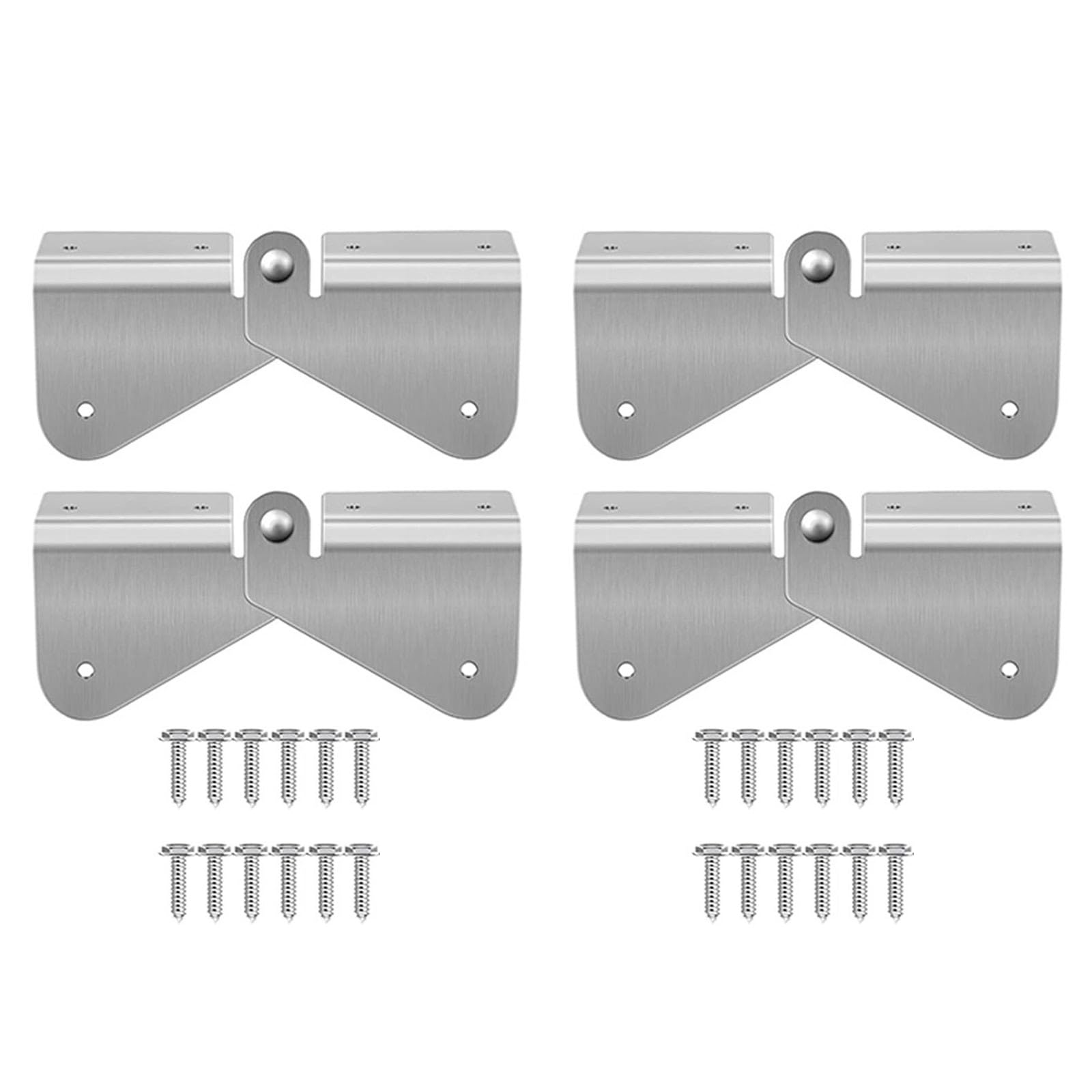 Carotoe B 2/4 Pack Gutter Downspout Extension Hinge Gutter Extension Hinges Rectangle Or Square Downspout Hinge Rain Hinges