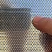 FengYoo Perforated Metal Sheets-Expanded & Perforated Sheets-Perforated Stainless Steel Sheet-20GA 0.06 Inch Hole （About 1.5mm） 7.8 Inch X3.9 Inch-Metal Mesh Sheet for Ventilation and Fume Filtration