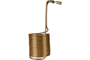 Kegco Copper Immersion Wort Chiller for Home Brewing