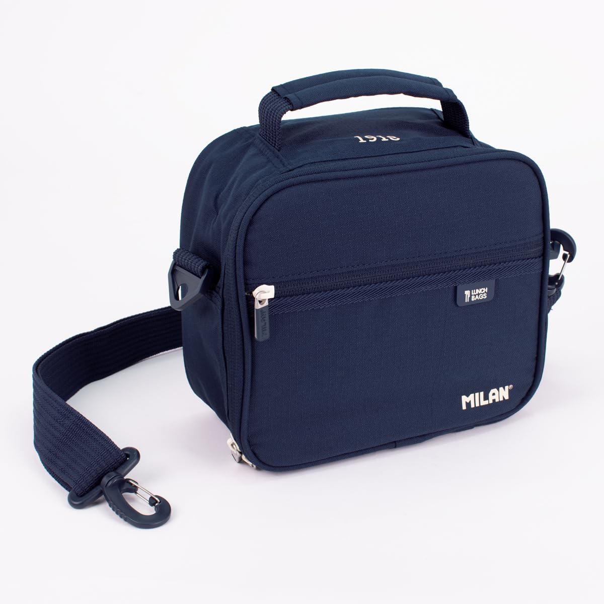 MILAN Sac isotherme pour aliments avec 3 récipients (3.5L) série 1918. bleu marine, 08806SNCB