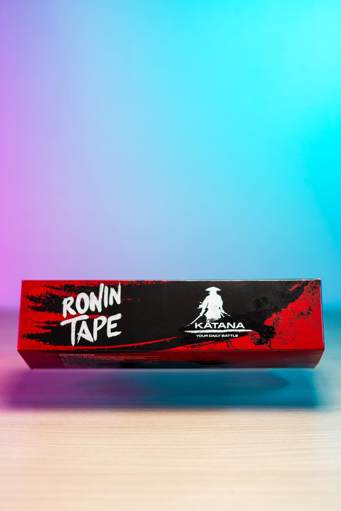 RoninTape® Katana Tape Elastico per Pollici e Dita Grip Estremo per Hook Grip wod e Sollevamento Pesi Ultra Resistente Antisudore Ipoallergenico Confezione da 4 Nastri