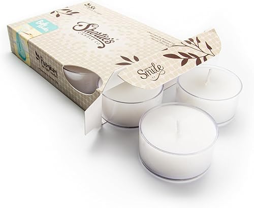 Miniatura 8 de Eucalyptus Leaf - Velas de té de alta calidad, altamente perfumadas con aceites esenciales y naturales, 6 velas de té verde, hermosa luz de velas,