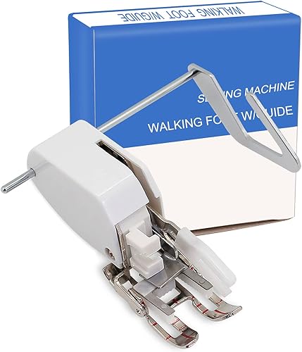 Miniatura 1 de YEQIN Pie de pie abierto con guía de acolchado para máquinas de coser Brother de vástago bajo, para coser rayas, cuadros, telas de múltiples capas