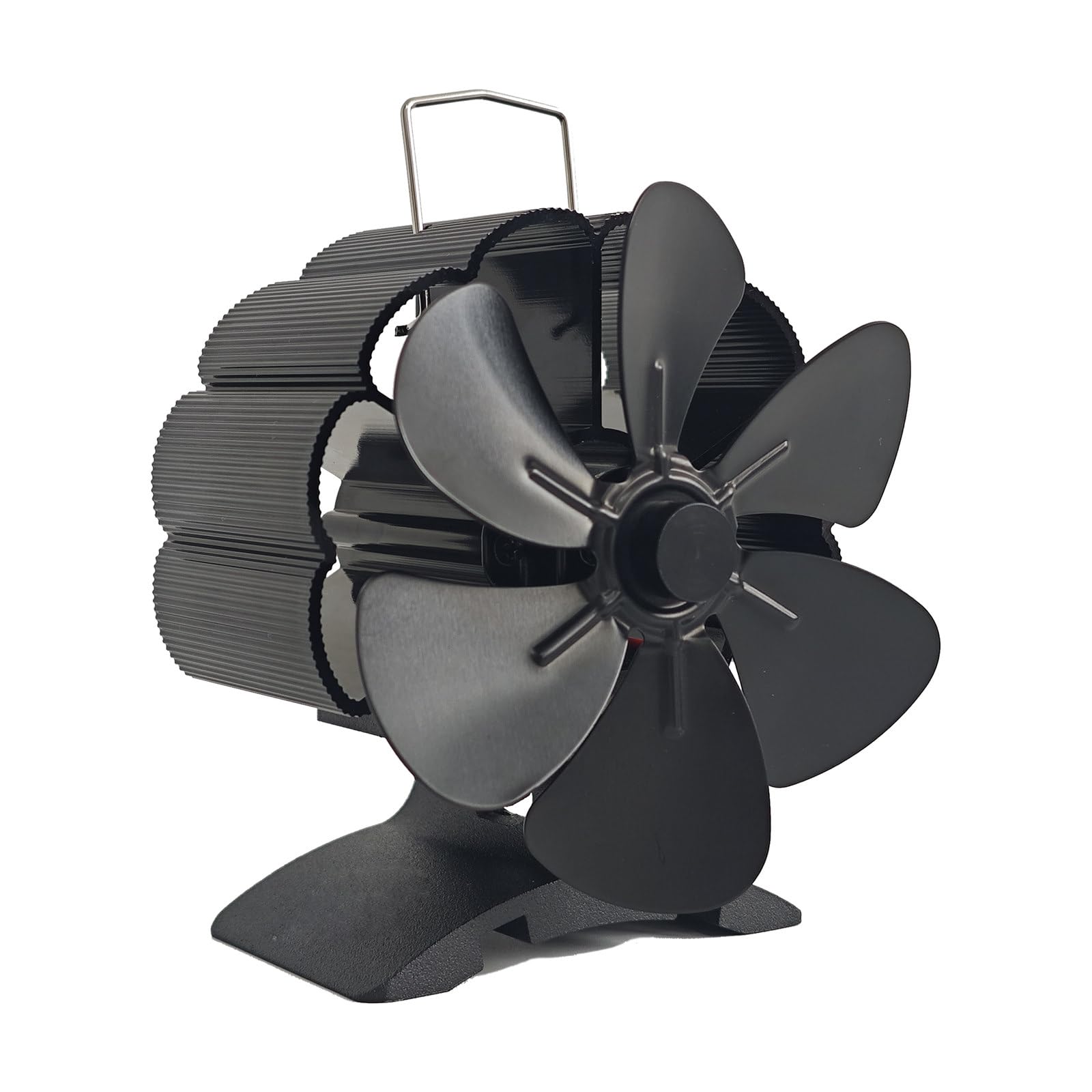 Bbajszx Coal Fireplaces Fan 6 Leaves Stove Fan Without Electricity Fireplaces Stove Heat Powered For Wood Burners Thermal Heat