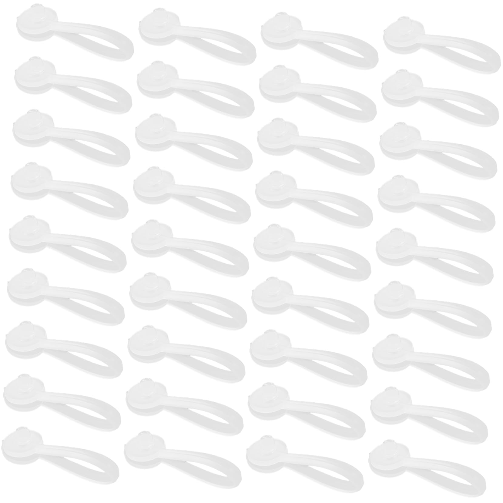 OUNONA Convenient Tag Clips 2000pcs Tag Holders for Shelves Retail Supermarket