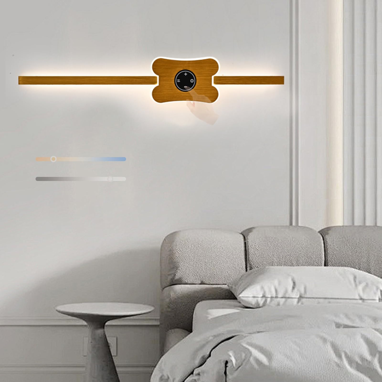 Lámpara de Pared LED 2700K-6500K Regulable para Iluminación de Pasillo y Escaleras 8