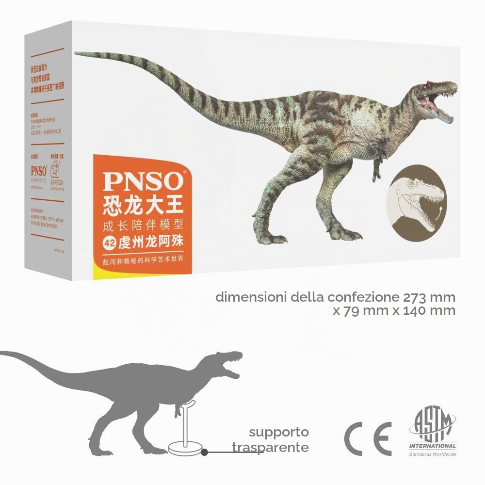 PNSO Modelli di dinosauri preistorici: 42 A-Shu il Qianzhousaurus