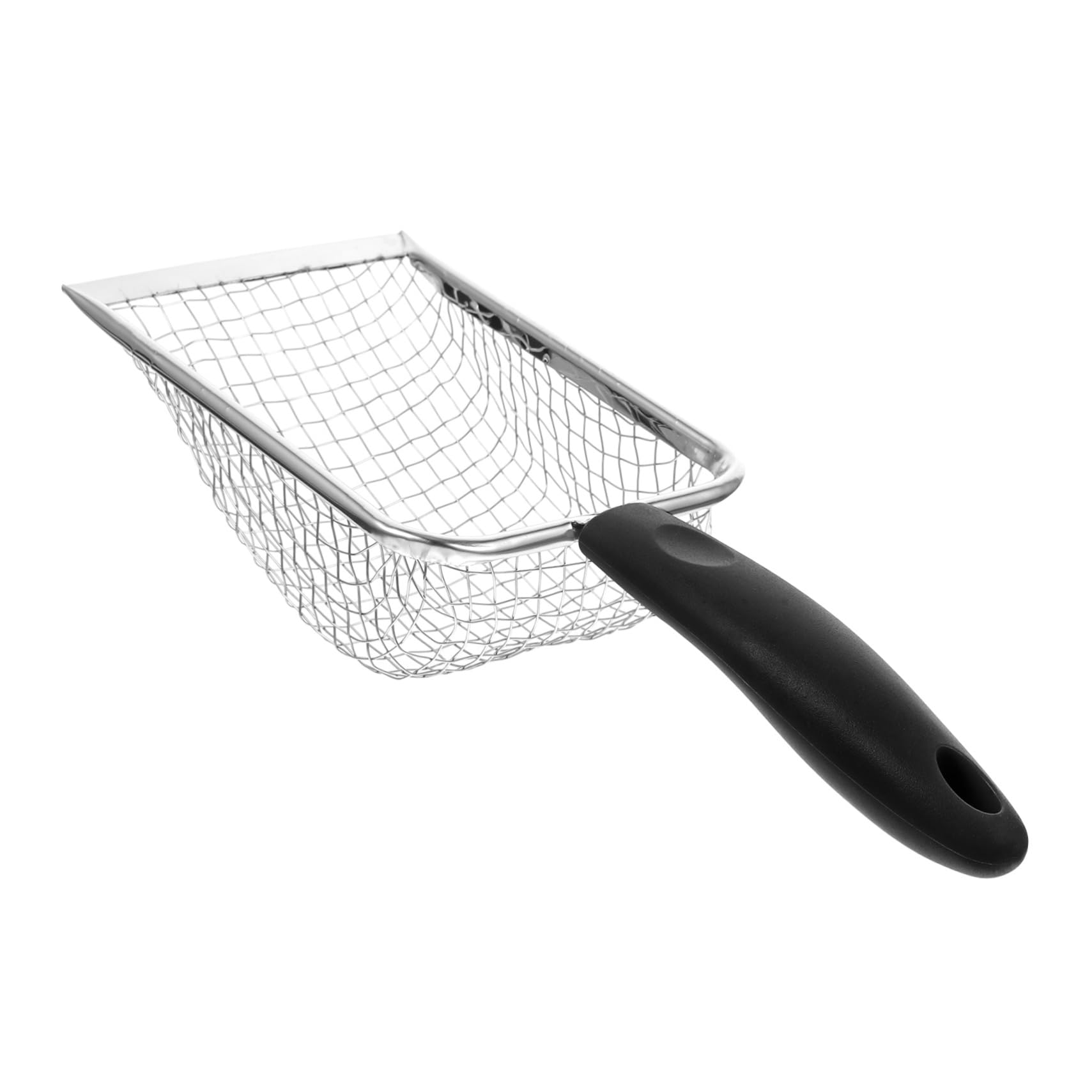 Pala para Arena de Gato, Pala for Arena for Gatos, Uso doméstico, Pala for for Reptiles, Boca de espátula for precisión(Black)