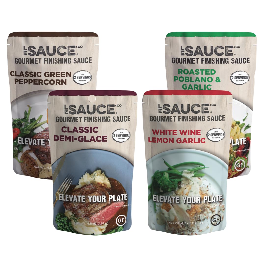 Le Sauce & Co. Best Summer Steak Grilling Bundle (8pack