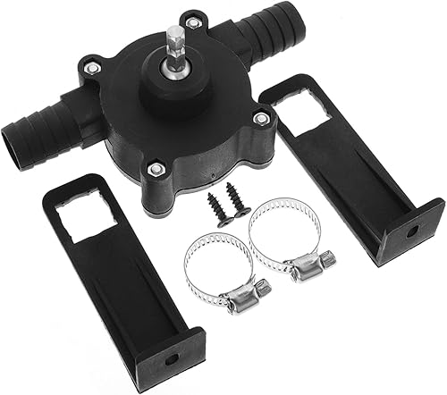 HOMSFOU Bomba de pozo de petróleo Bomba de agua portátil Bomba de drenaje Bomba de taladro eléctrico manual Bomba de agua autocebante Bomba de