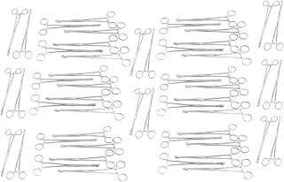 LAJA IMPORTS Set of 24 SELF-Locking Sponge Forceps 9.5