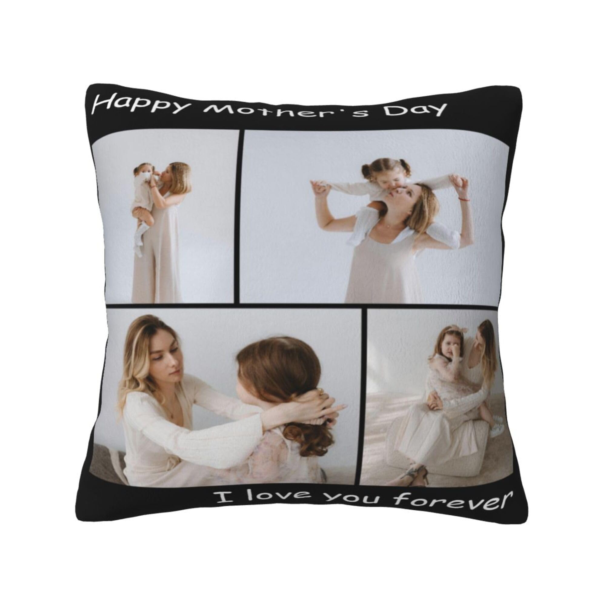 NGGBBDYGB Customized Throw Pillow 18x18 Pillow Covers Personalized Pillows With Names Home Gift