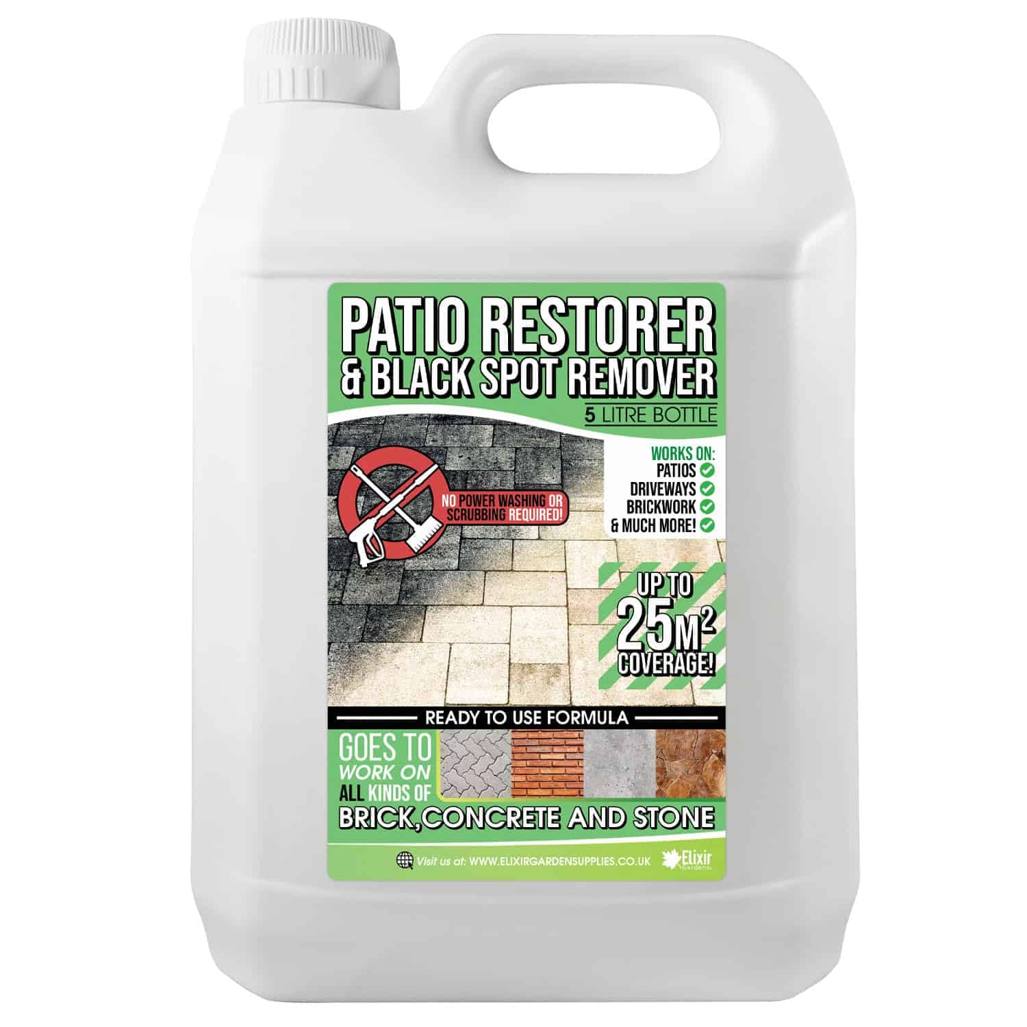 5 Litre Black Spot Remover and Outdoor Cleaner (Treats up to 25 Sq. Meters) (1)
