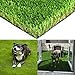 Realistic Artificial Grass Turf - 4FTX10FT (40 Square FT) Indoor Outdoor Garden Lawn Landscape Synthetic Grass Mat